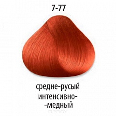 DT Краска д/волос 7-77 средний русый интенсивный медный 60мл