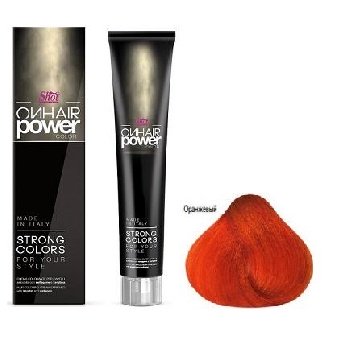 SH Крем-краска для волос POWER COLOR ОРАНЖЕВЫЙ 100 мл