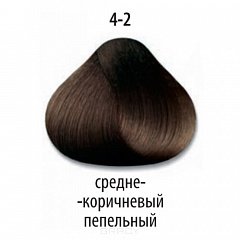 DT Краска д/волос 4-2 средний коричн.пепельный 60мл