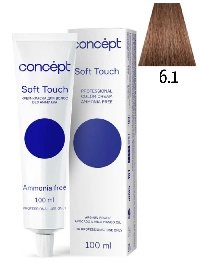 Concept Soft Touch 6.1 Средний блондин пепельный 100мл 