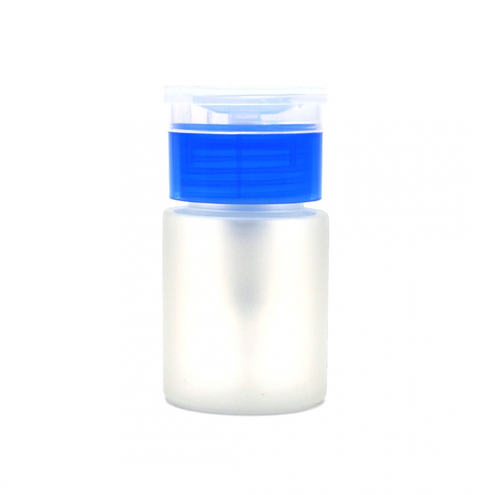 Пластиковый дозатор (60 мл.) TNL голубой ободок