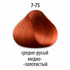 DT Краска д/волос 7-75 средний русый медный золотист.60мл