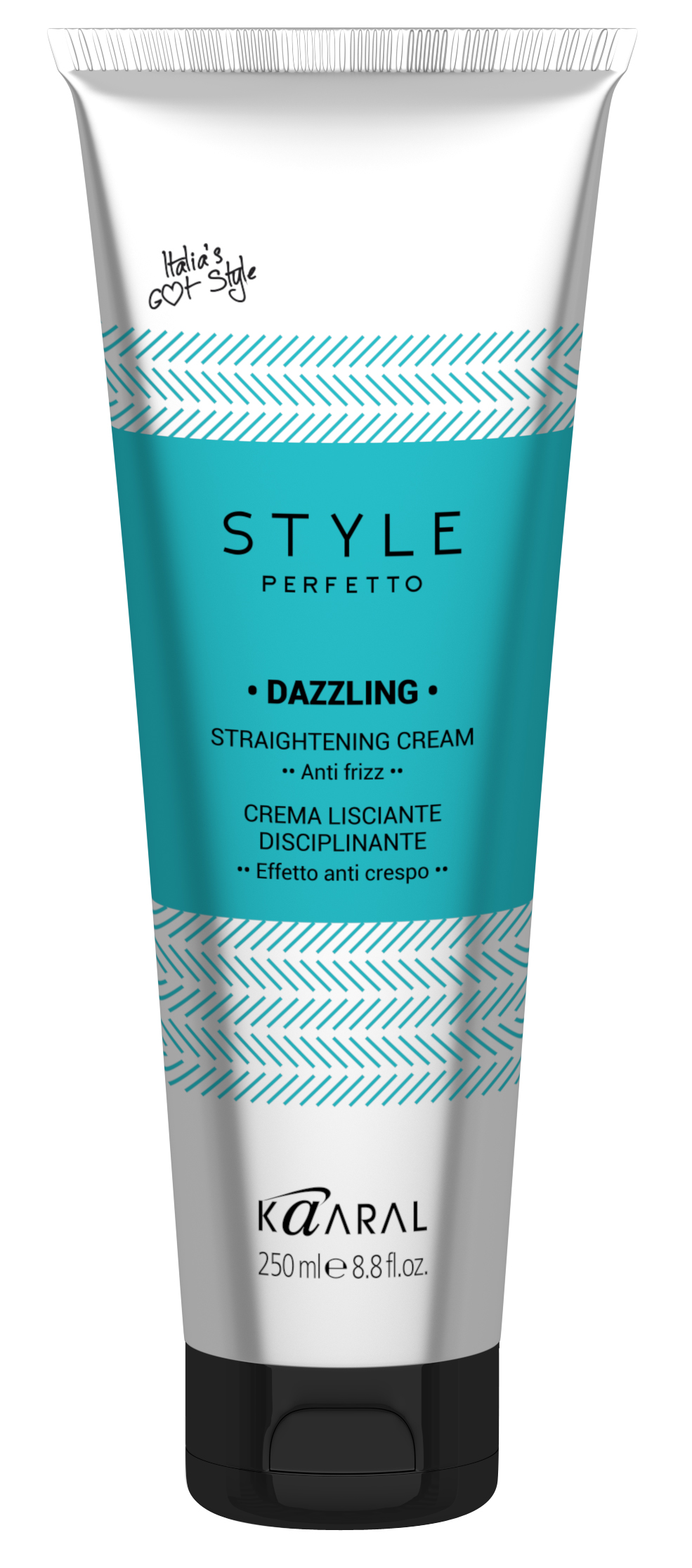 Style Perfetto Крем для выпрямления волос. 250мл Dazzling Straightening Cream. 