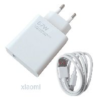 Зарядное устройство XIAOMI + USB кабель 67W