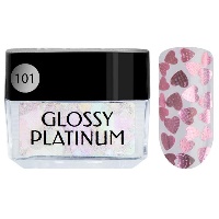 Гель-лак Glossy Platinum, №101 Heart Eyes, 5 мл