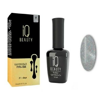 IQ BEAUTY Каучуковый гель-лак с кальцием 10 мл. (145 )