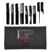 Расчески в наборе "Toni&Guy" 8 шт карбон
