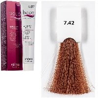 BZ 7.42 медно-фиолетовый блондин Крем-краска "Baco Color"100мл