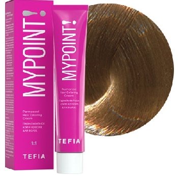 MYPOINT 8.85 светлый блондин коричнево-красный. Перманентная крем-краска для волос, 60 мл 