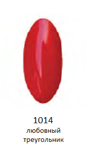 1014 любовный треугольник гель-лак LAGEL, 15мл