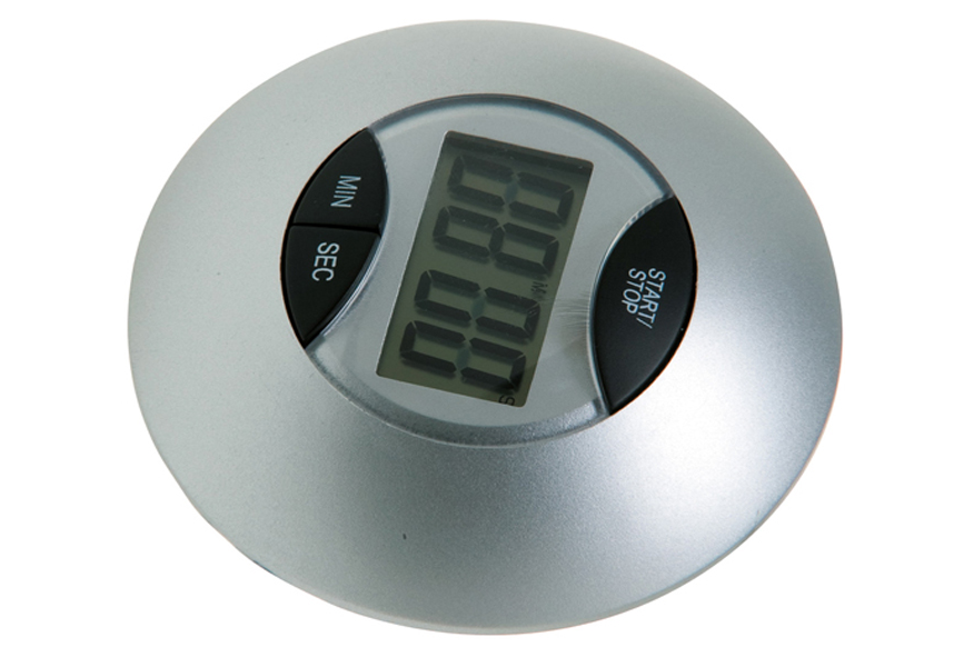 Dewal таймер NTM 005 электронный круглый серебристый