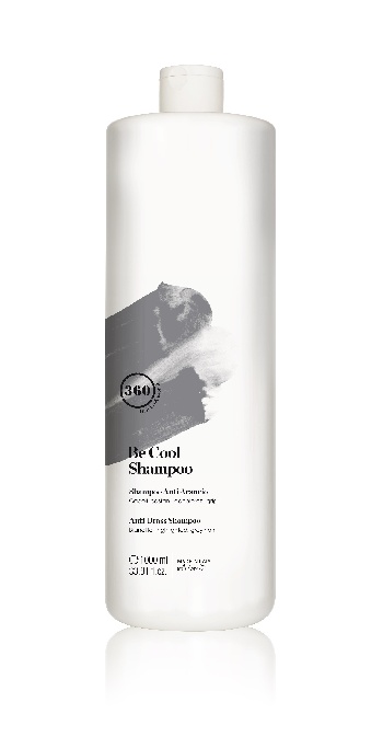 360 Тонирующий шампунь для темных, осветленных или седых волос BE COOL SHAMPOO 1000мл.