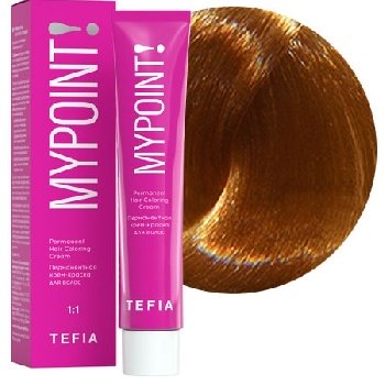 MYPOINT 7.4 блондин медный. Перманентная крем-краска для волос, 60 мл 