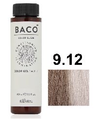 CG 9.12 очень светлый блондин пепельно-фиолетовый Кондиц.оттеночный колор-гель Baco color glaze 60мл