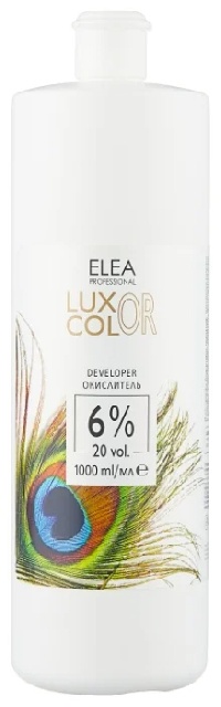 Окислитель для волос 6% - 1000мл - ELEA PROFESSIONAL LUXOR COLOR