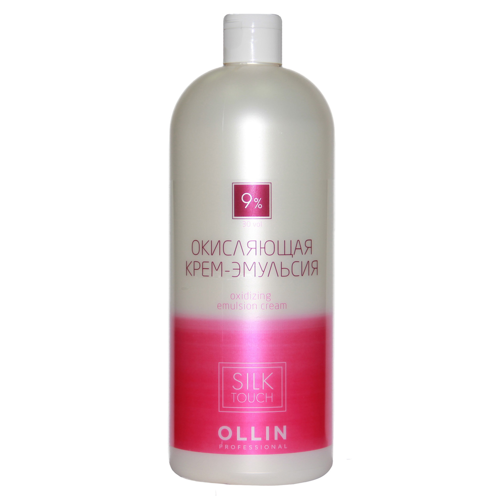 OLLIN silk touch 9%  30vol.Окисляющая  крем-эмульсия 1000мл/