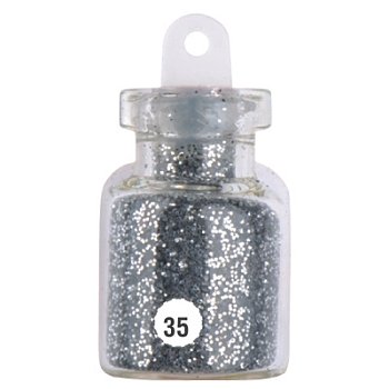 Глиттер в стеклянной бутылочке 35 IRISK