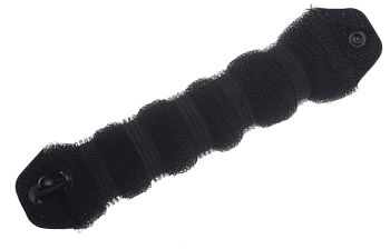 Dewal валик НО-5341 черный. сетка с липучкой,с кнопкой,22см