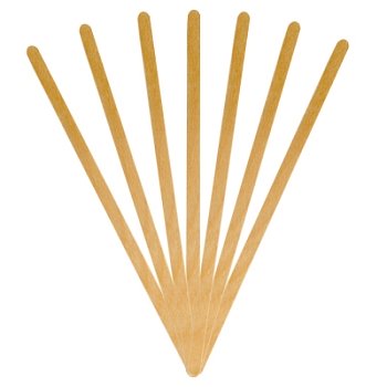 IRISK Шпатель деревянный Слим в упаковке, 20 шт.