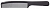 Dewal расческа CF 014 Super Thin c ручкой, средняя, 20,5 см, черная