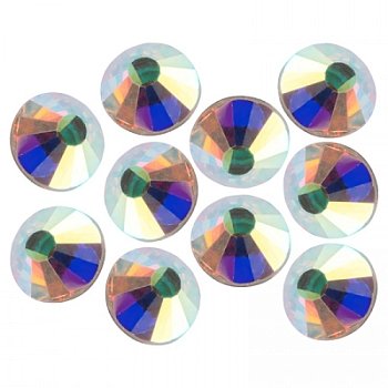 Стразы Swarovski Чехия, голографические 04 SS6 (1,9-2,0 мм), 100шт