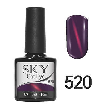 № 520 Гель-лак  CAT EYE SKY 10мл