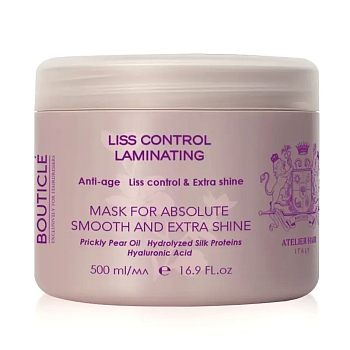 Бутикле Разглаживающая ламинирующая маска 500 мл Liss control laminating mask