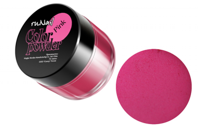 Цветная акриловая пудра(розовая,Pink) 