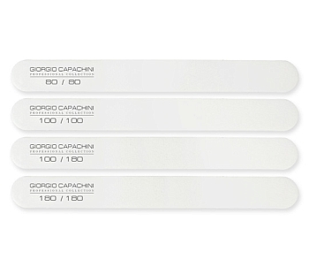 GC Пилка белая (узкая) 100/100