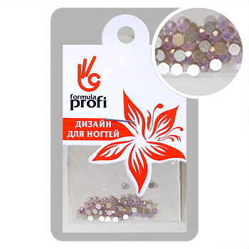 Стразы стекло "Розовый опал" №6, 50 шт.