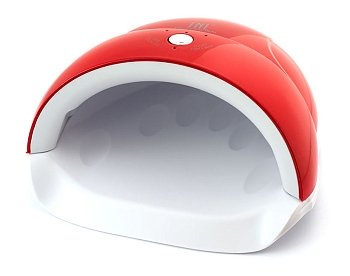 UV LED-лампа "TNL" 24 W - "Quik" красная