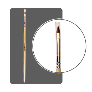 ФП Кисть колонок для дизайна "Лепесток"  №3