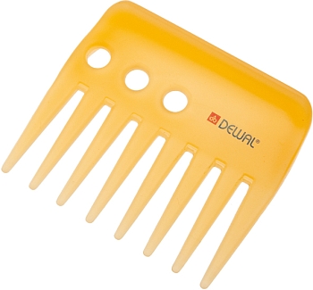 Dewal гребень СО 6800-SO PROSUN моделирующий,антистатик,желтый,9см