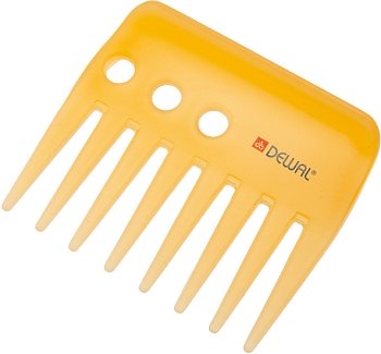 Dewal гребень СО 6800-SO PROSUN моделирующий,антистатик,желтый,9см