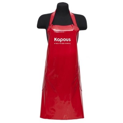 KAPOUS Передник лаковый красный