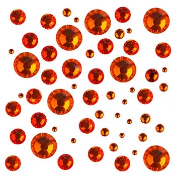 Стразы цветные микс размеров в баночке (05 Микс Hyacinth) IRISK