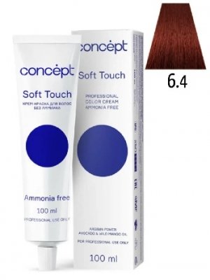 Concept Soft Touch 6.4 Средний медный блондин 100мл 