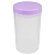 Подставка-стакан для мытья кистей (04 Сиреневая крышка)