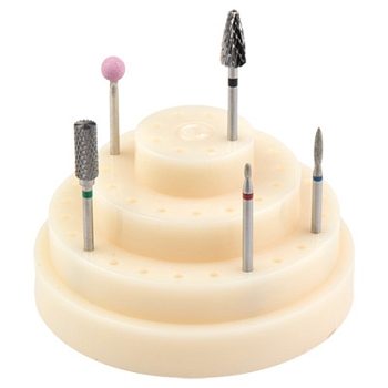 IRISK Подставка под фрезы круглая с крышкой на 48 шт.