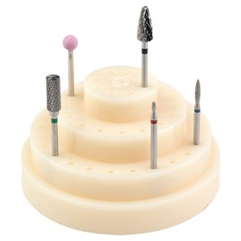 IRISK Подставка под фрезы круглая с крышкой на 48 шт.