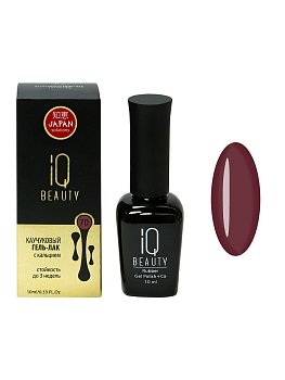 IQ BEAUTY Каучуковый гель-лак с кальцием 10 мл. (070)