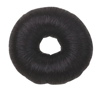 Dewal валик НО-5115 круглый черный иск. волосы