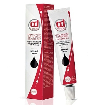 CD Краска для бровей и ресниц черная 22 мл