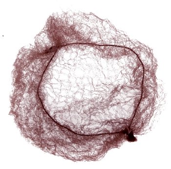 Dewal СЕ104 Сеточка - паутинка темно- коричневая 2 шт. 