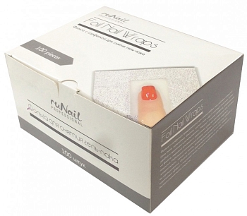 Фольга с салфеткой для снятия гель-лака,100мл