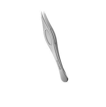 ST Пинцет для бровей BEAUTY & CARE 20 TYPE 4 (узкие скошенные кромки)