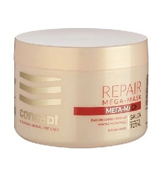 Concept Маска МЕГА-уход для слабых и поврежденных волос  (MEGA-mask), 500 мл 
