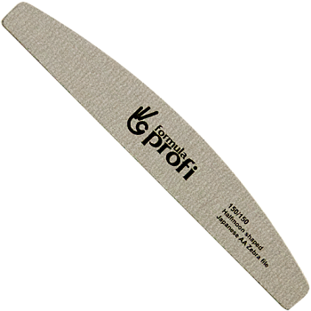 ФП Пилка профессиональная полумесяц "Зебра" 150/150