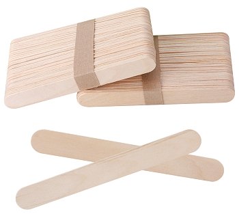 Медикосм Шпатель деревянный,140*16,100 штук/пачка 