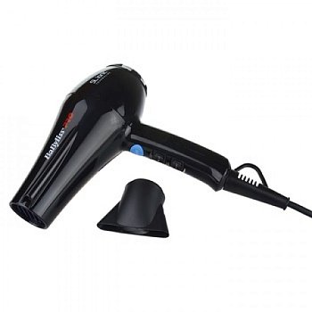 BAB5586GEФен  SL Ionic,черный 1800Вт,ионизация,1 насадка